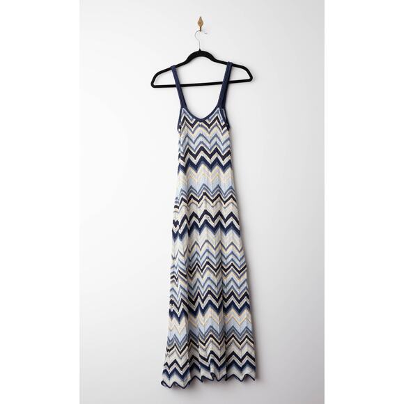 Maje Crochet Knit Maxi Dress - Picture 6 of 10